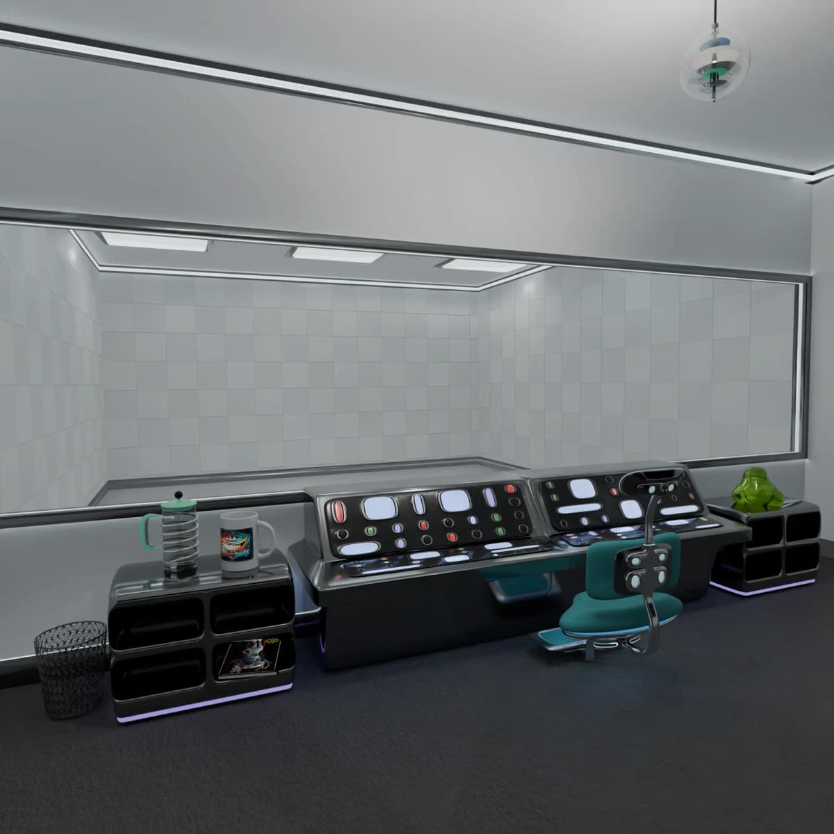 Blender Scene - AI Lab