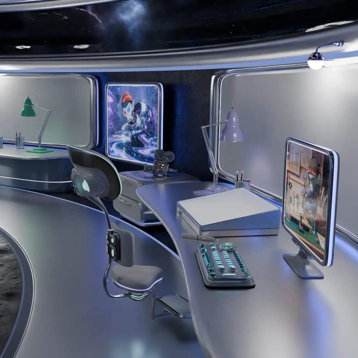 Blender Scene - Creative Studio