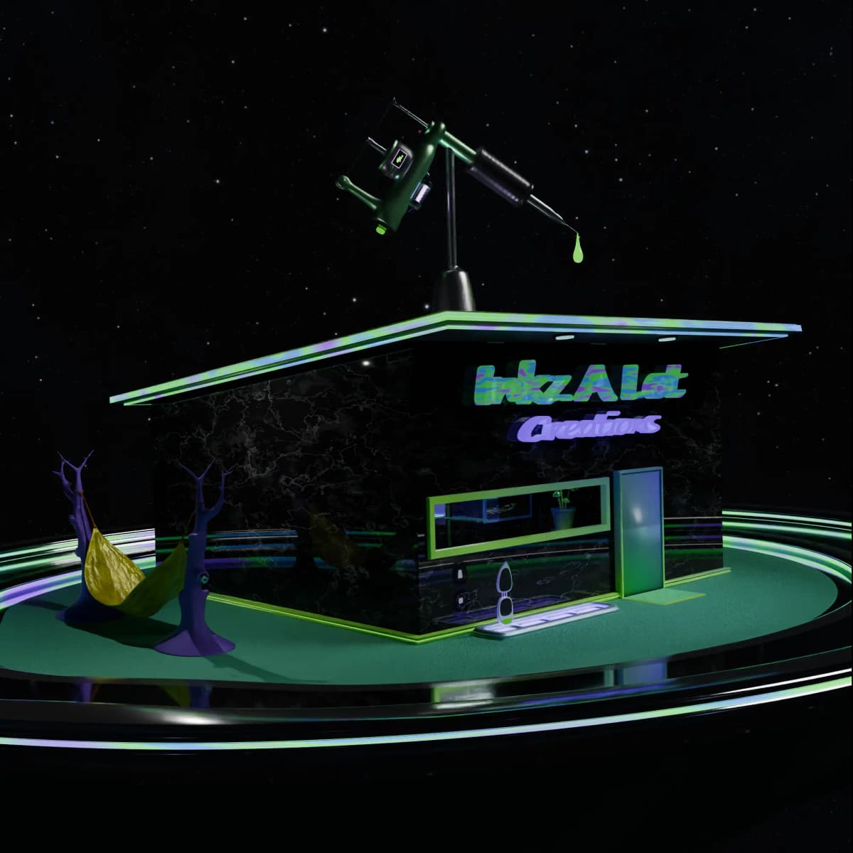 Blender Scene - Inkz Studio