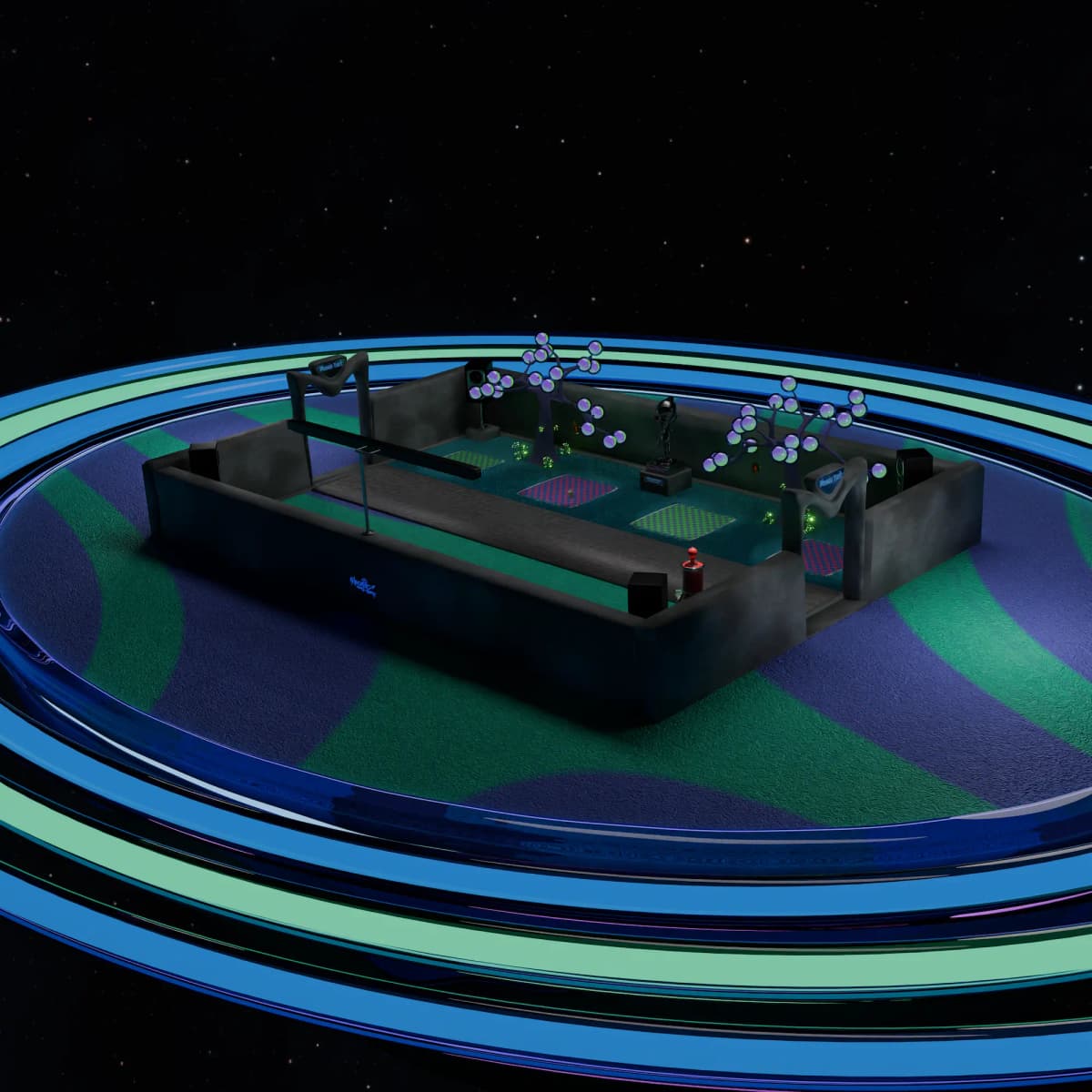 Blender Scene - Moonie Park